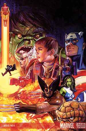 Marvel 1985 1 review by Hugo Bravo Written by Mark Millar